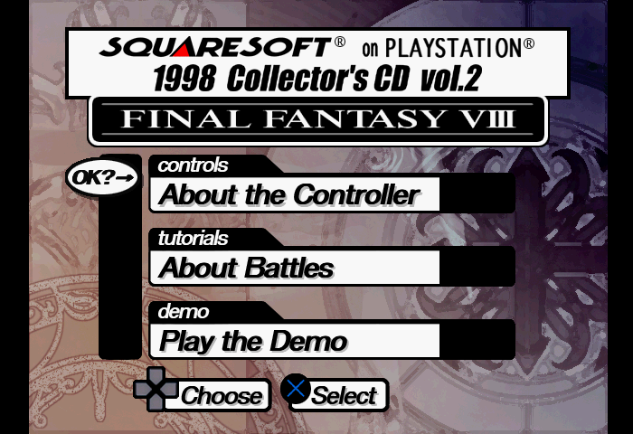 Play <b>Squaresoft on PlayStation 1998 Collector's CD Vol. 2</b> Online